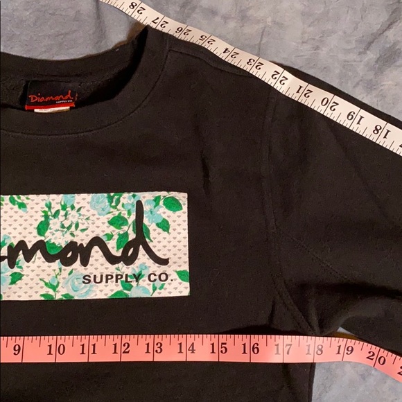 Diamond Supply Co. Pullover Graphic Distressed Sweatshirt, size S - Picture 11 of 16